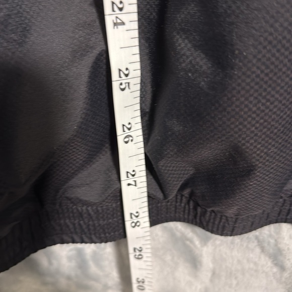 Adidas Men's Blue and Black Jacket medium windbreaker coat with hood two tone - Picture 6 of 9
